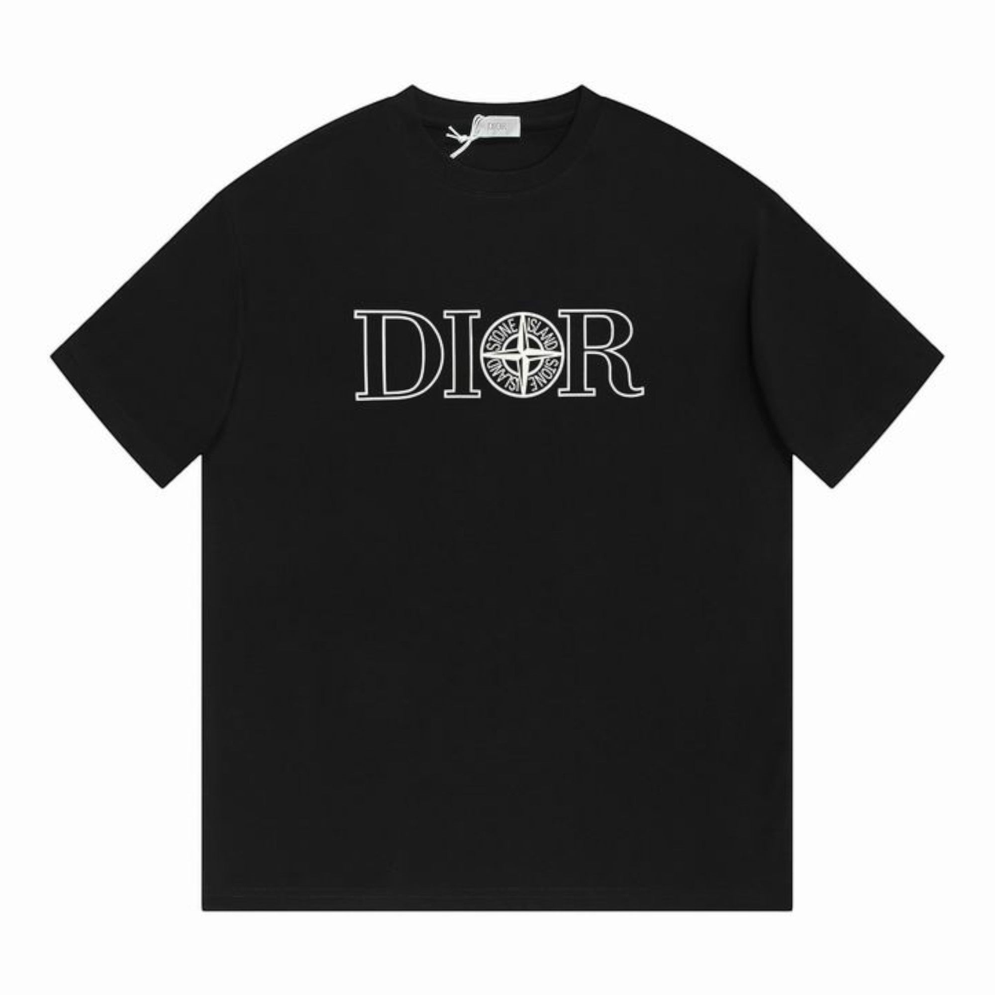 Dior x Stone Island Outline Logo T-Shirt