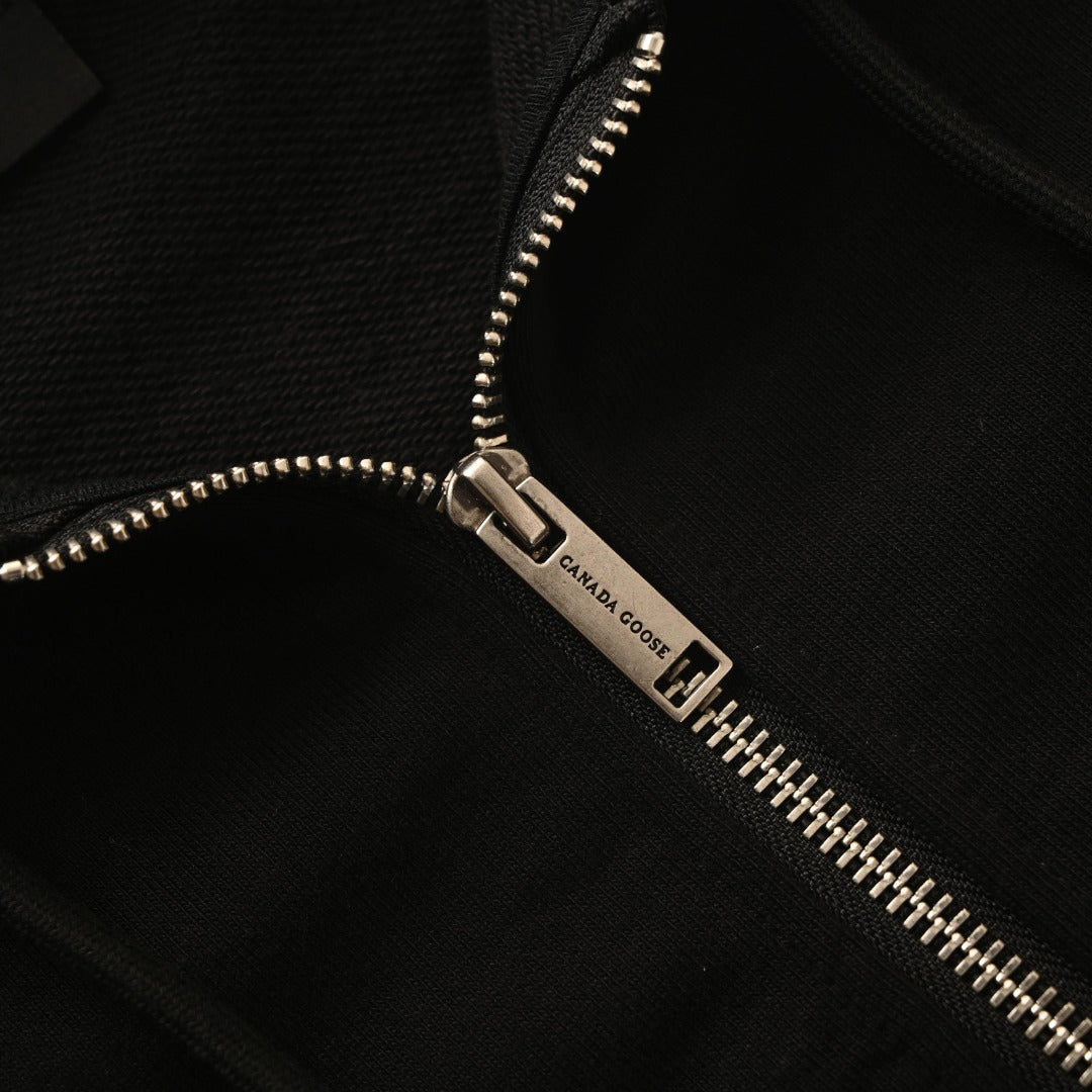 Full-Zip Hoodie Black