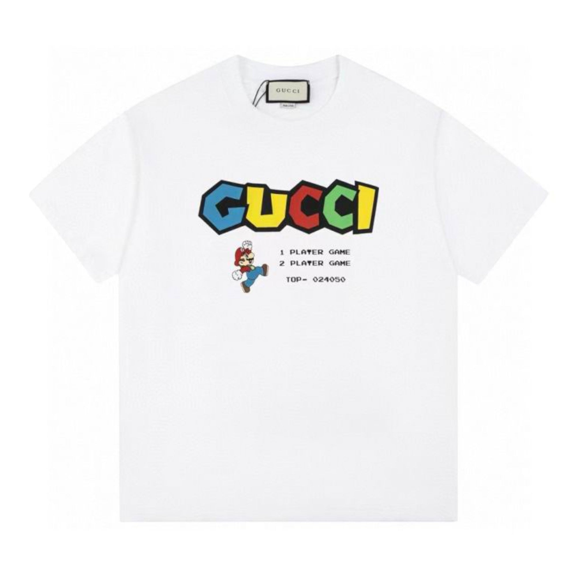 Gucci x Super Mario Graphic White