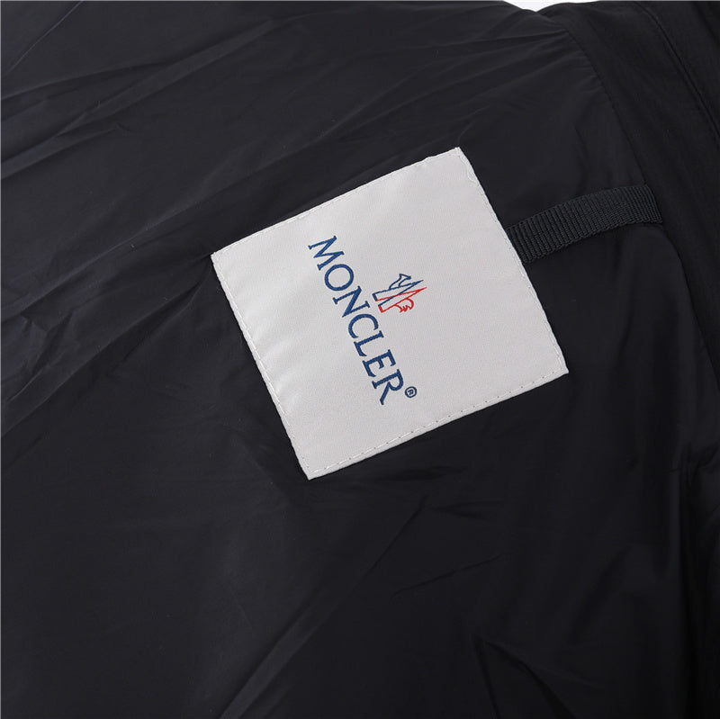 Quilted Snap-Front Black