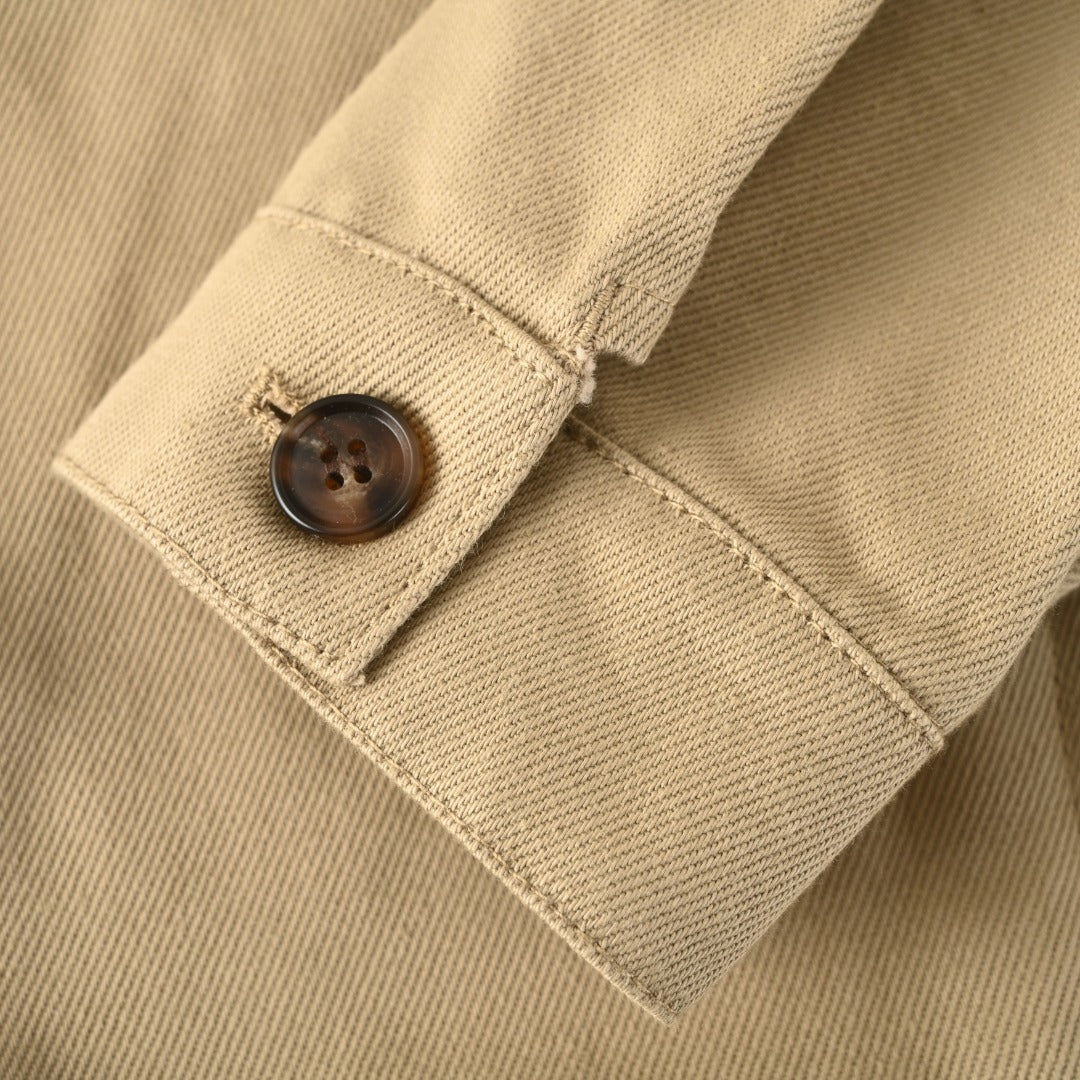 Old Denim Blouson Sand Beige