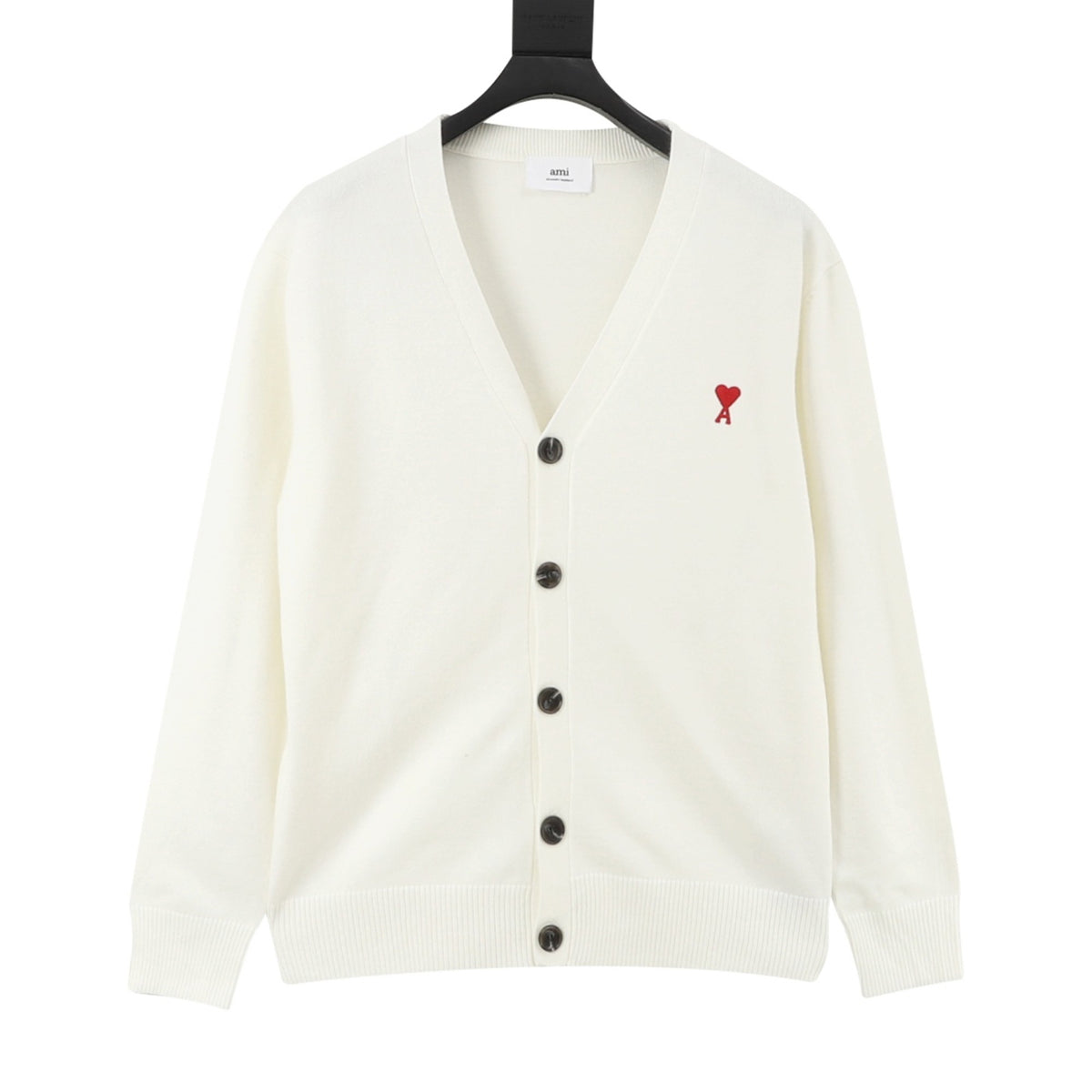Ami de Coeur Red Heart Off-White