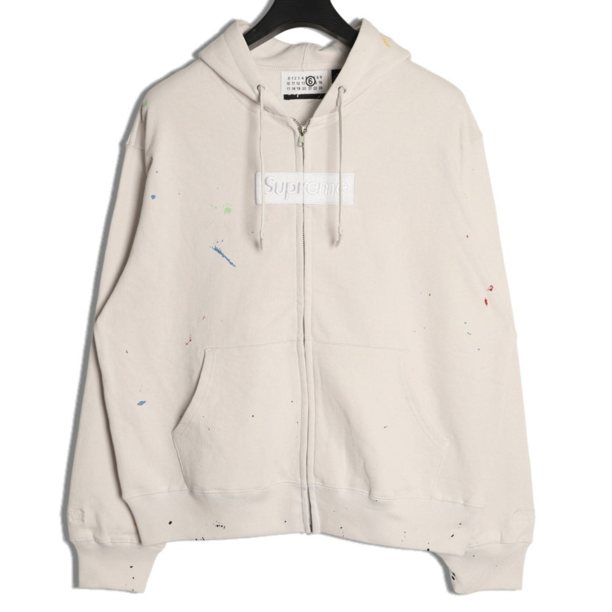 Box Logo x MM6 White