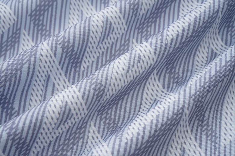 CD Diamond Silk Shirt Grey White