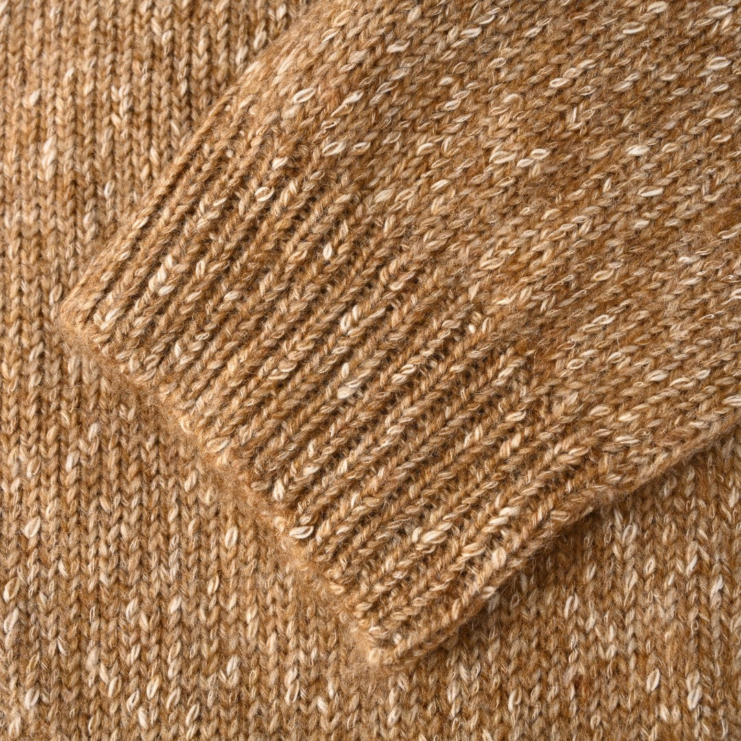 Anagram Zip-Up Beige / Natural