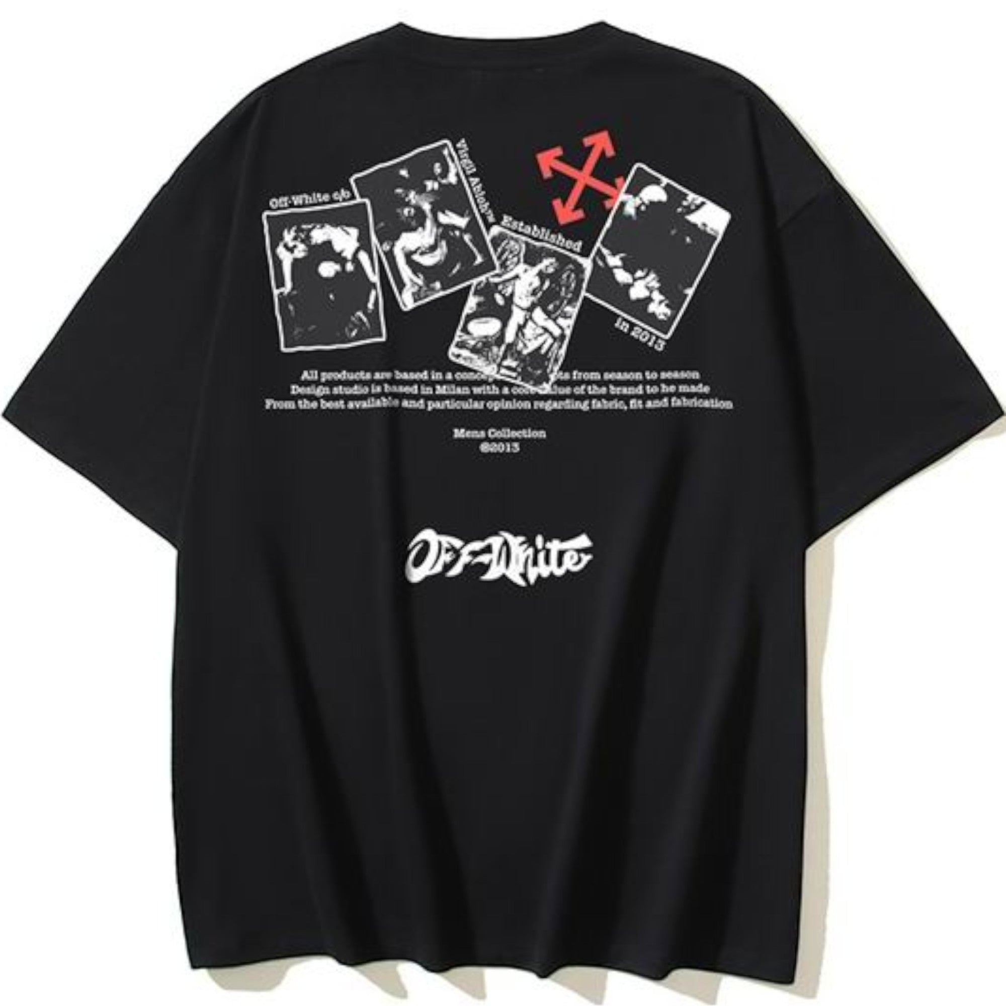 Caravaggio Painting Skate T-Shirt Washed Black