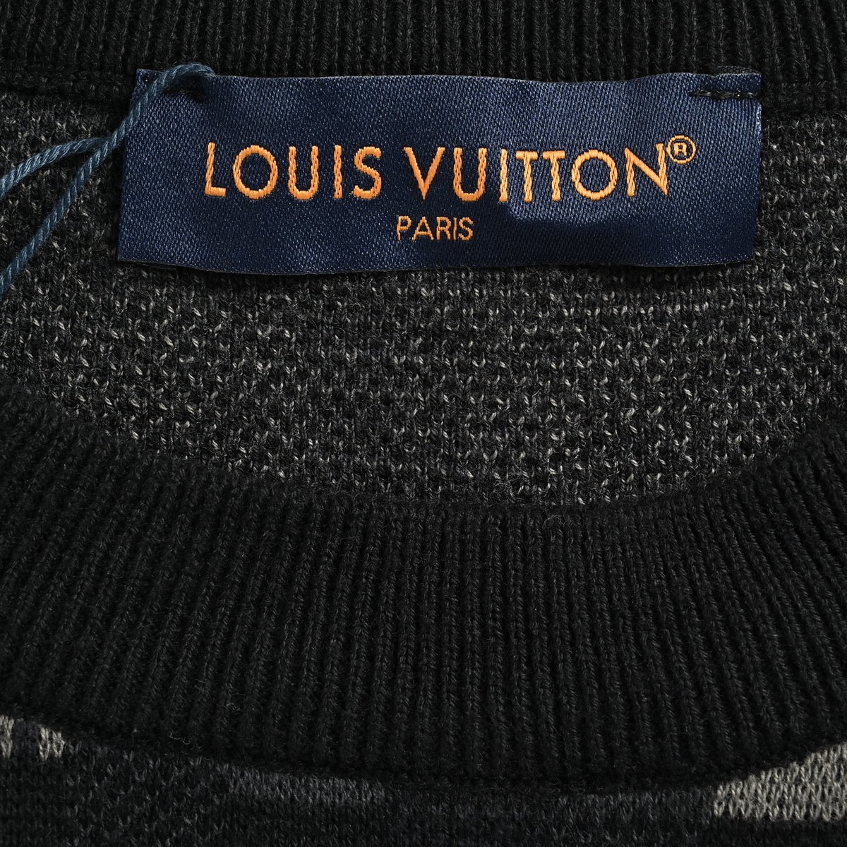 Damoflage Jacquard Pullover Black
