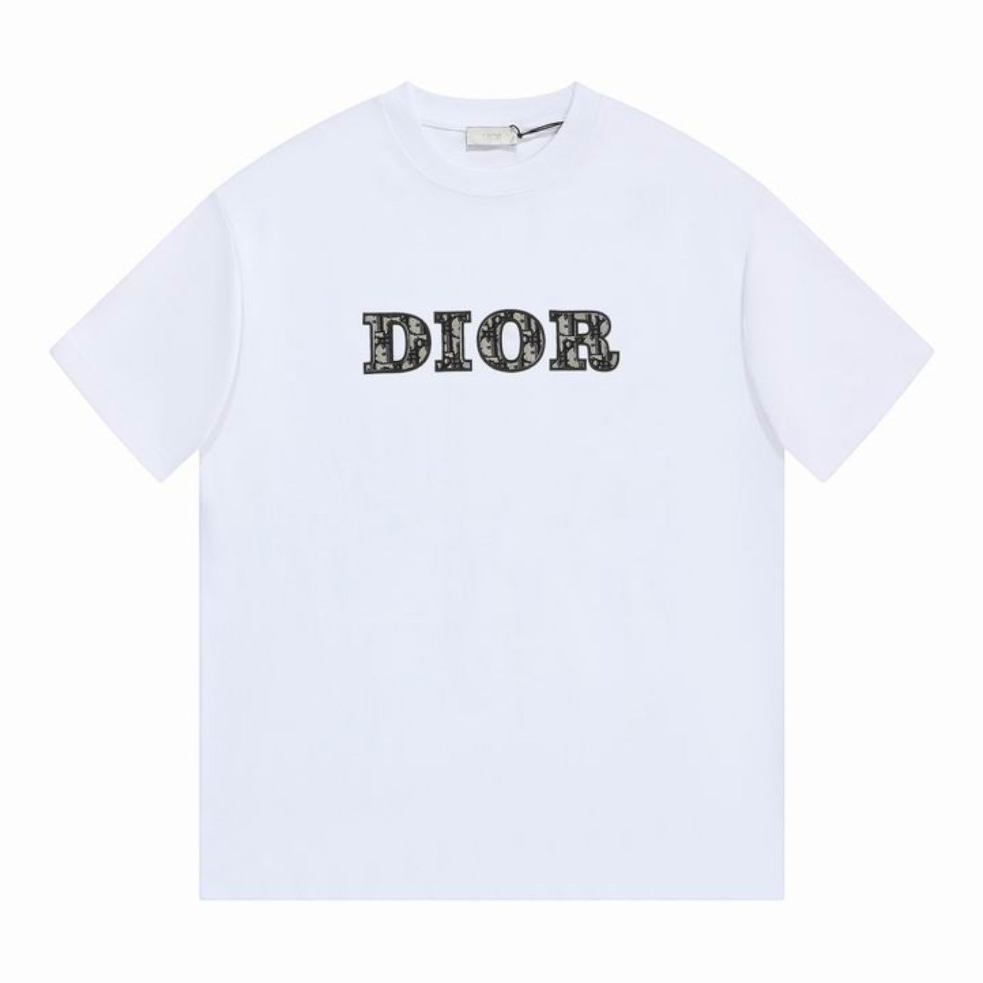 Oblique Logo T-Shirt White