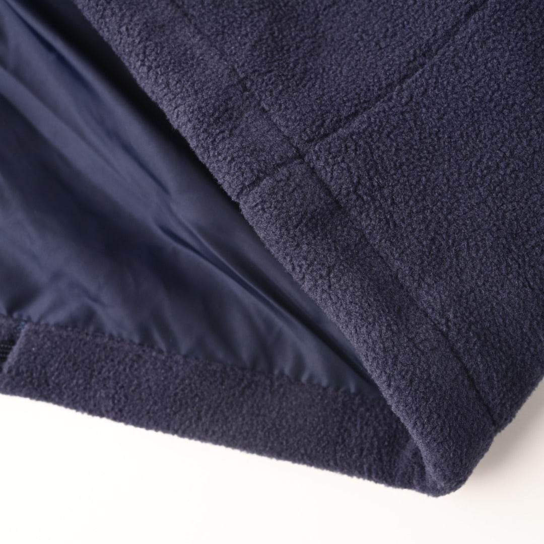 Hooded Technical Blouson Navy Blue