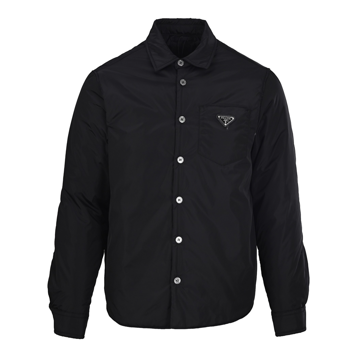 Re-Nylon Triangle Logo Black
