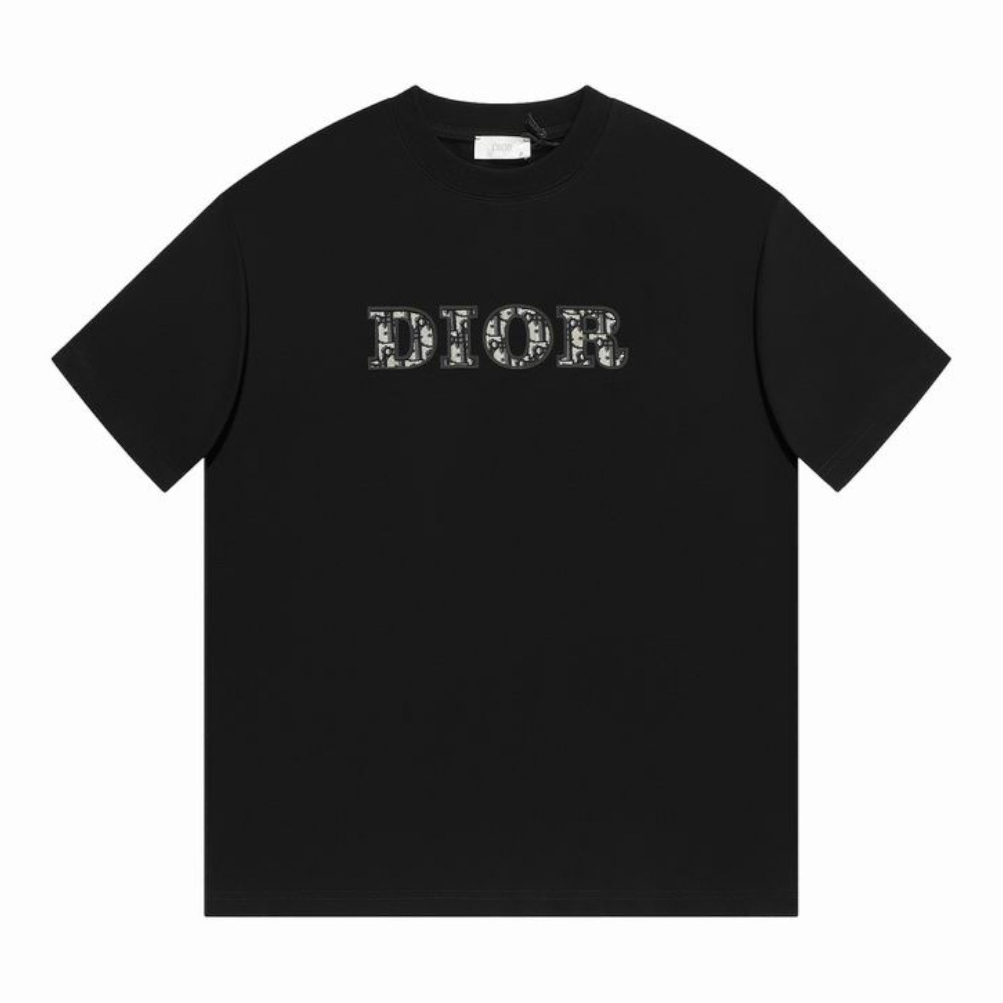 Oblique Logo T-Shirt Black