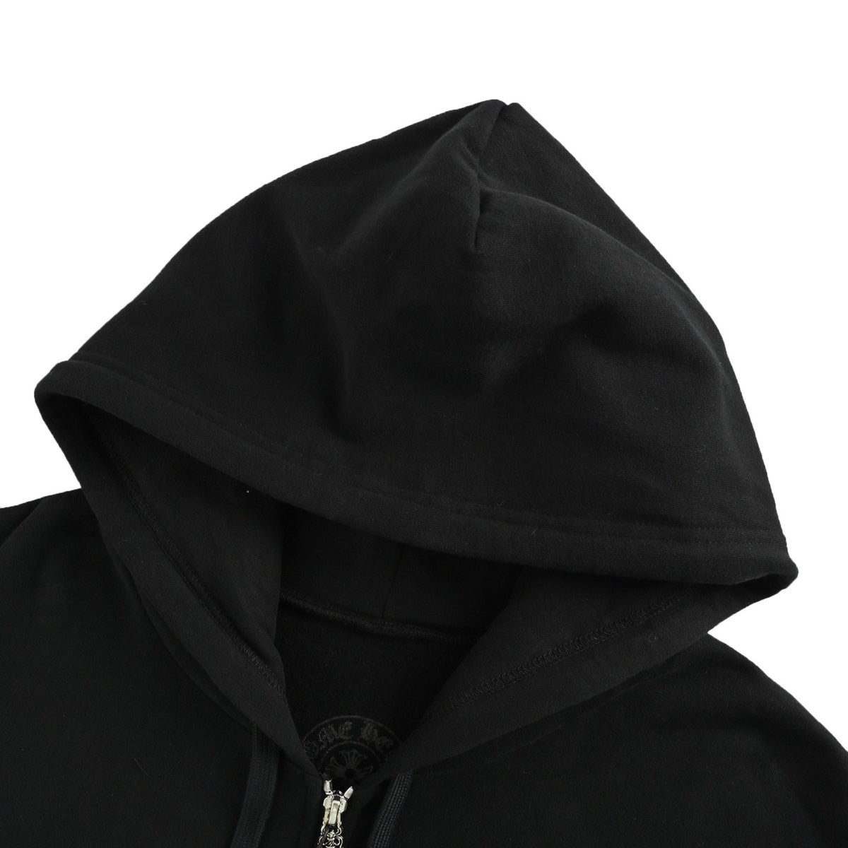 Horseshoe Zip-Up Hoodie Black