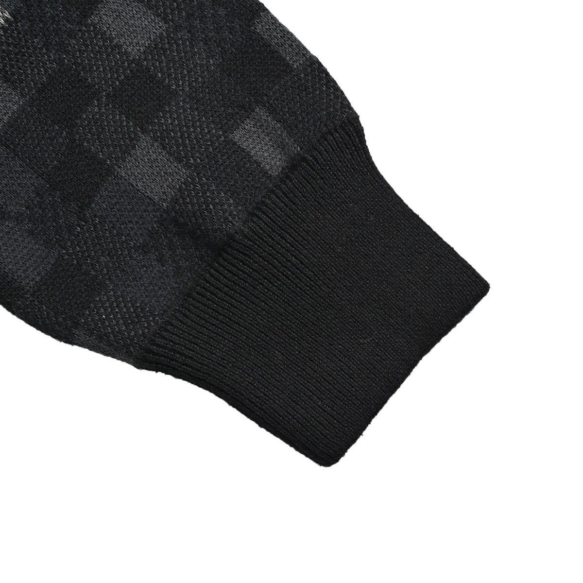 Damoflage Jacquard Pullover Black