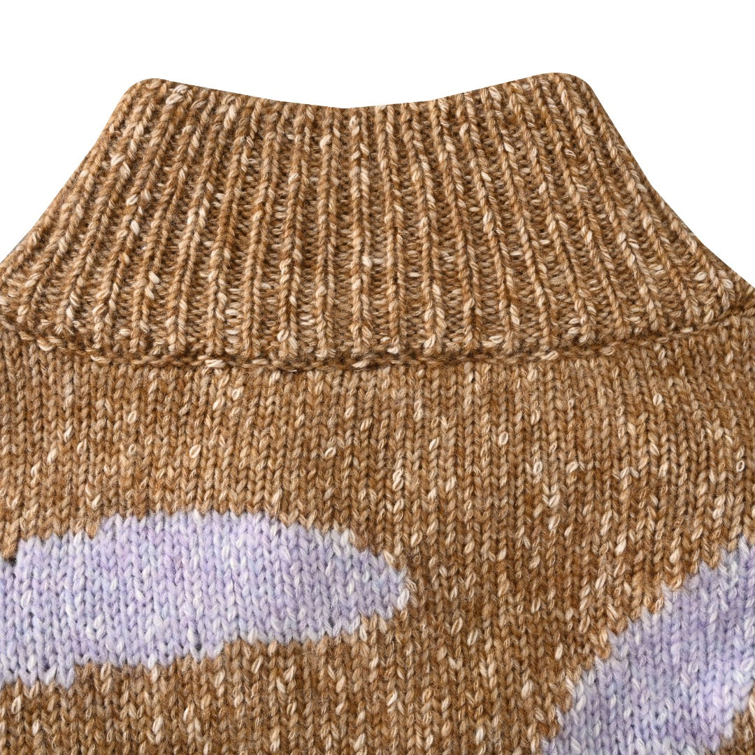 Anagram Zip-Up Beige / Natural