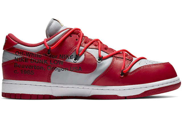 Off-White x Nike Dunk Low University Red