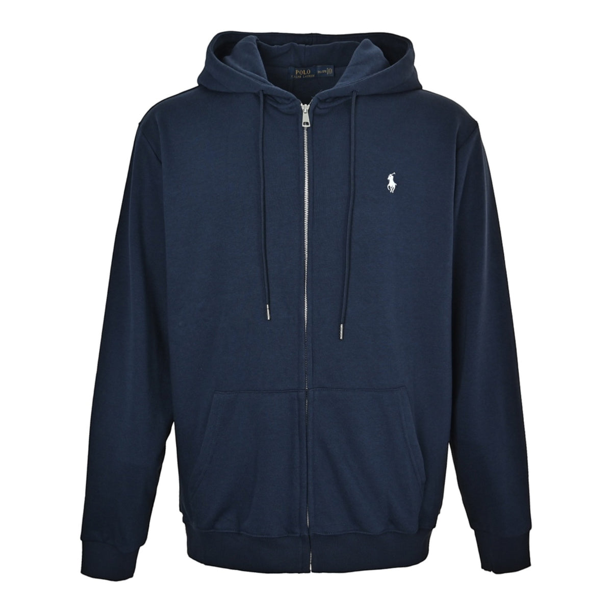 Double-Knit Full-Zip Hoodie Aviator Navy
