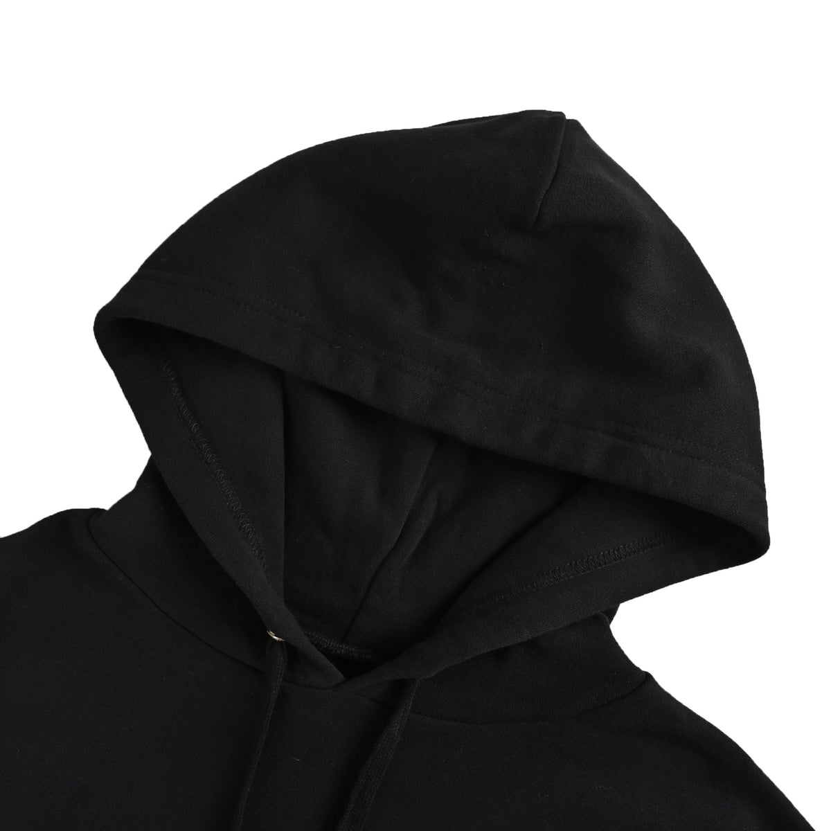 Vertical Logo Hoodie Black