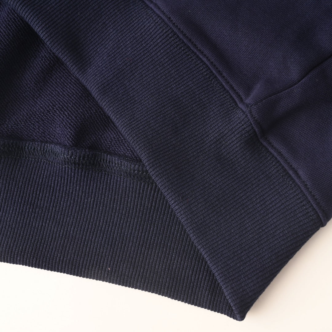 x Paula’s Ibiza Anagram Hoodie Navy Blue