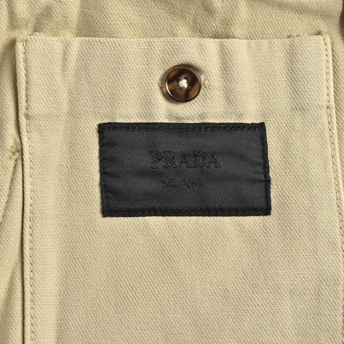 Old Denim Blouson Beige