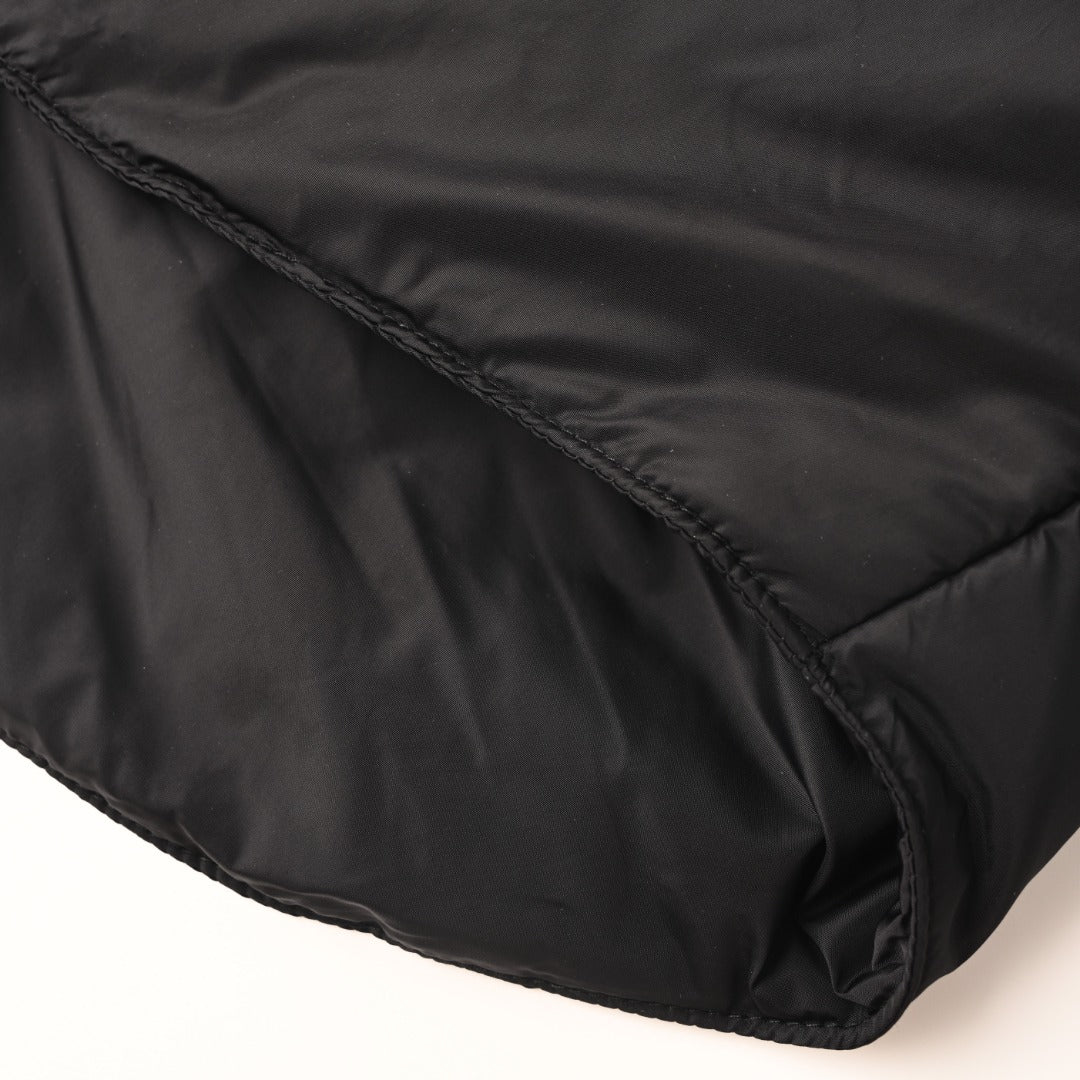 Re-Nylon Triangle Logo Black