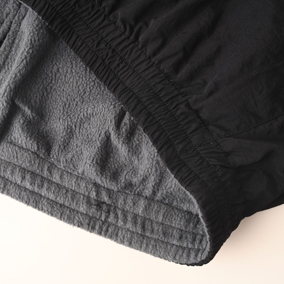 Reversible Fleece-Lined Nylon Hooded Jacket