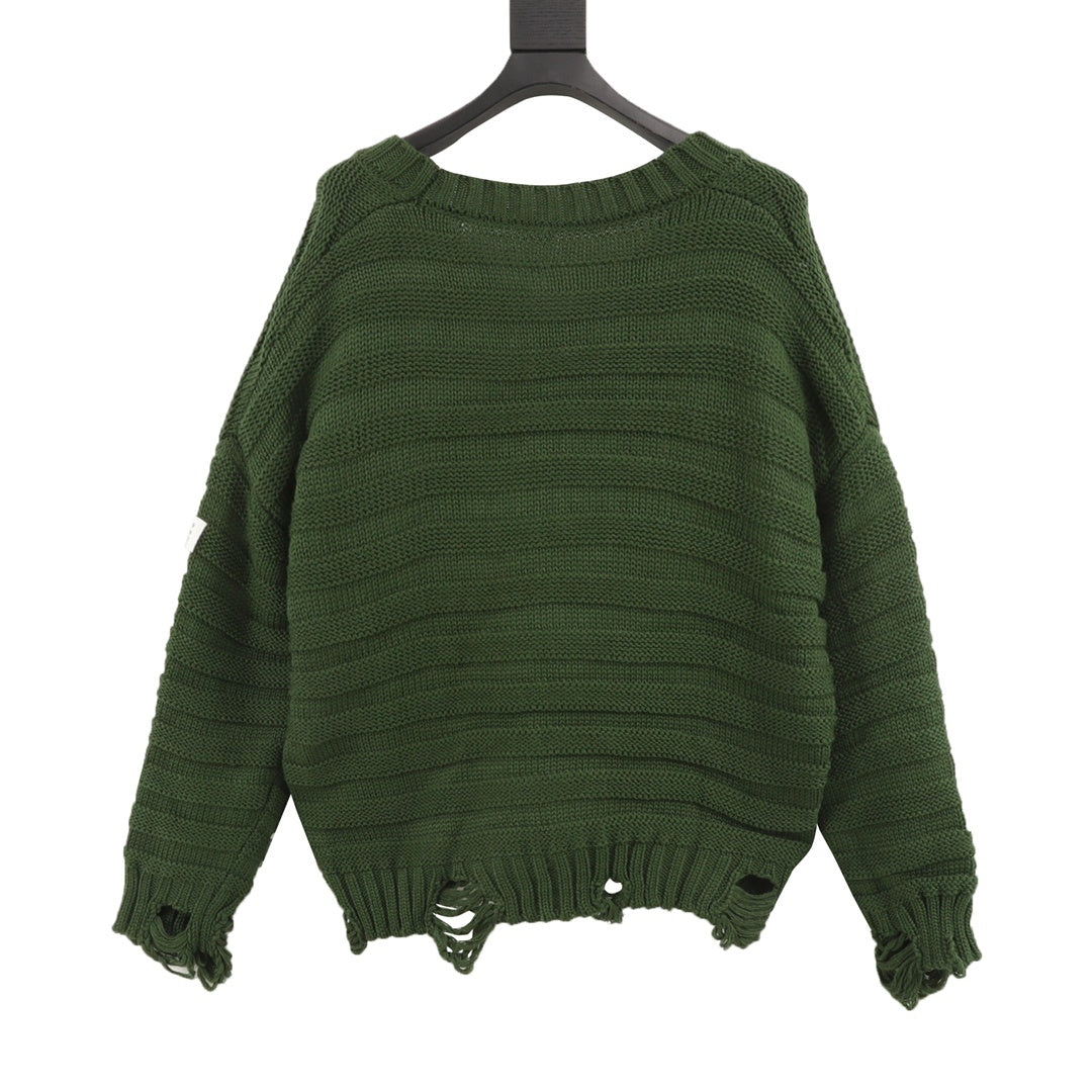 Destroyed Ribbed Green