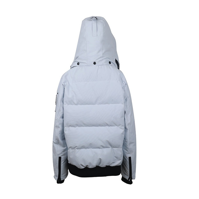 Hooded Jacket Light Blue
