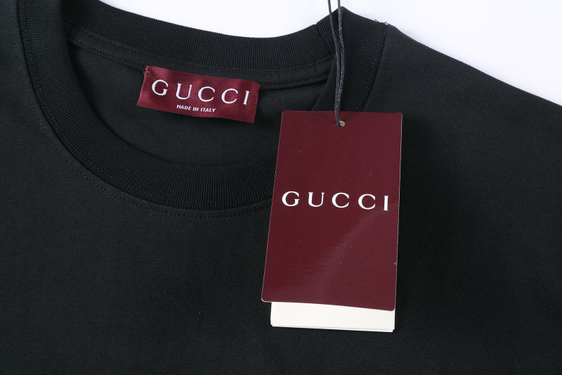 Layered Block Logo Graphic Black