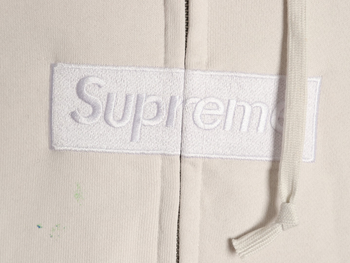 Box Logo x MM6 White