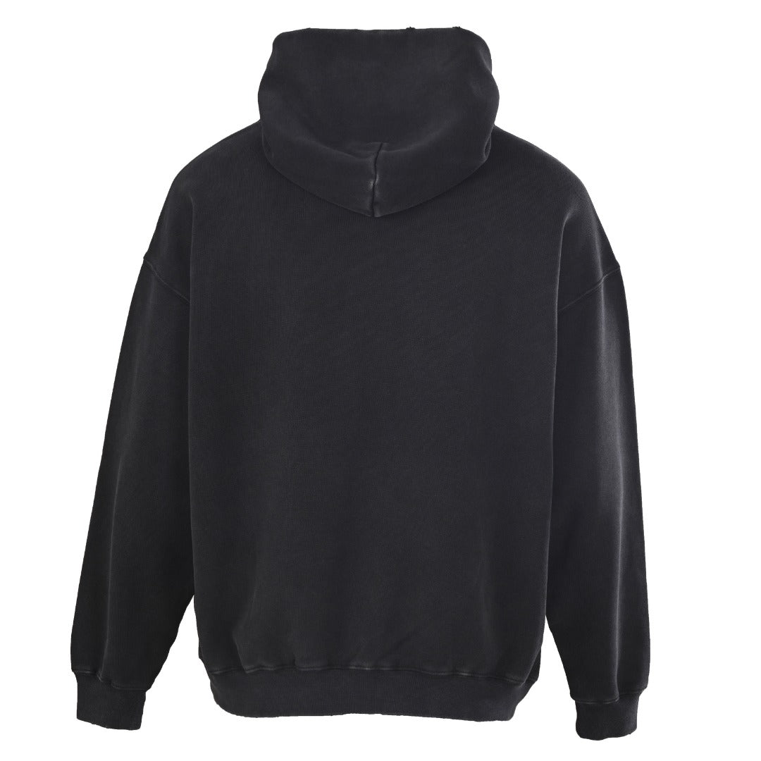 Paris Thunderstorm Medium Fit Hoodie Black