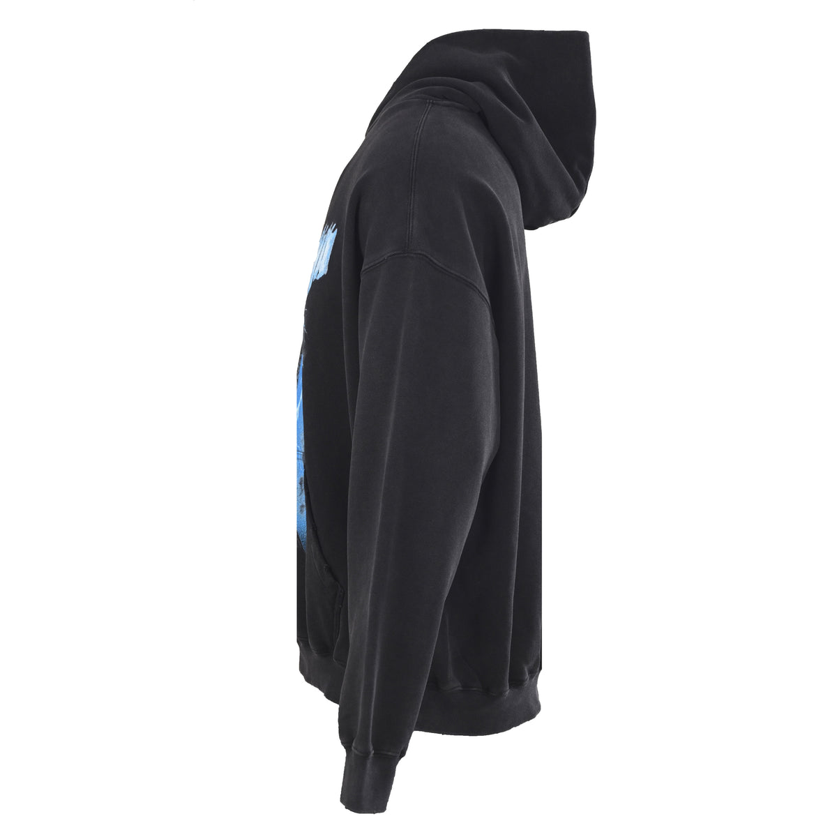 Paris Thunderstorm Medium Fit Hoodie Black