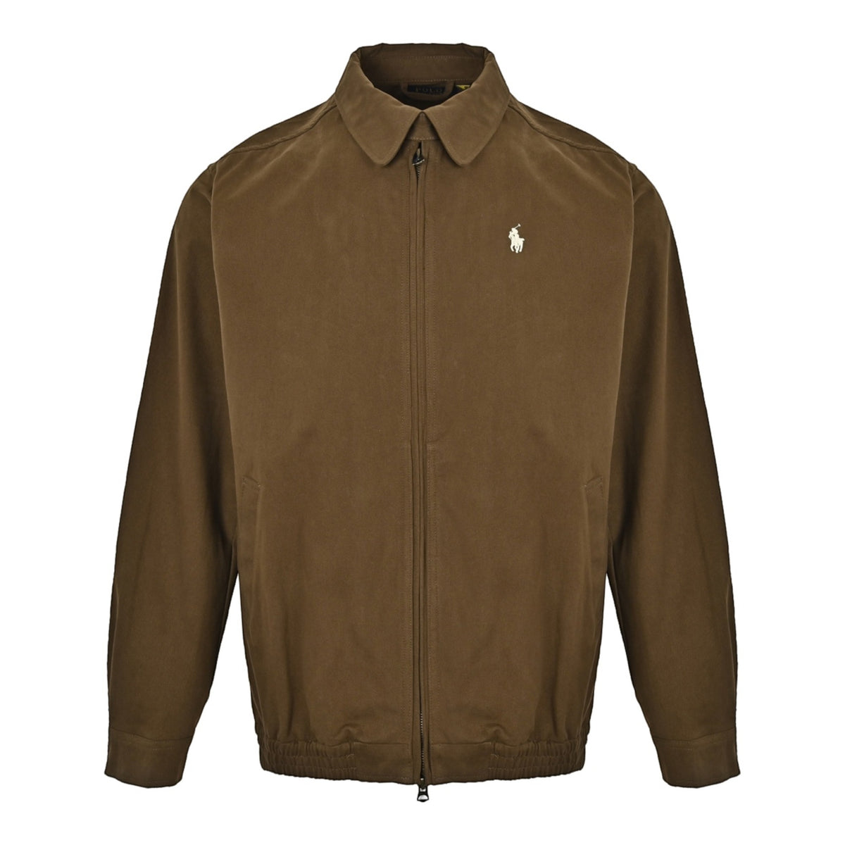 Twill Bi-Swing Windbreaker Olive Brown