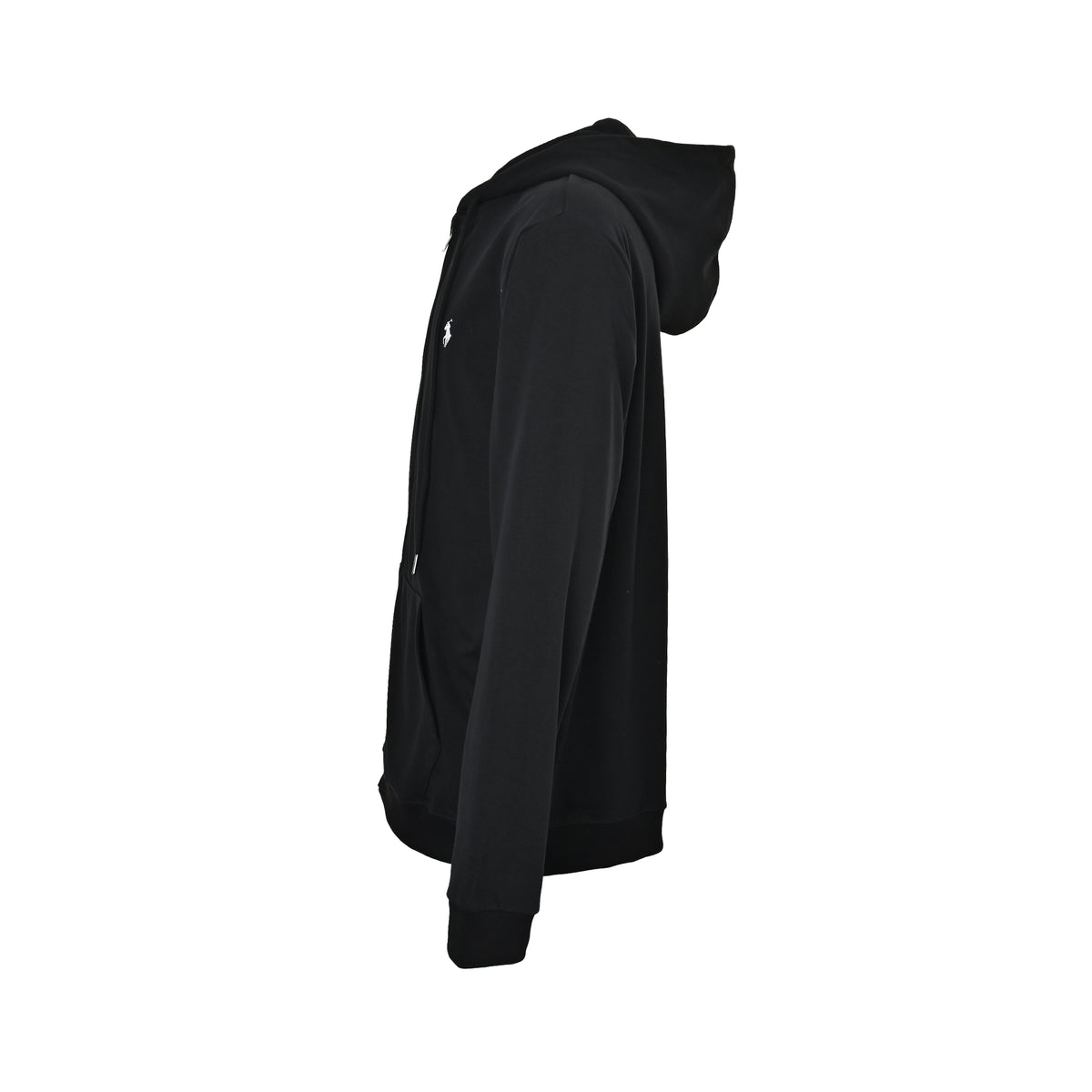 Double-Knit Full-Zip Hoodie Black