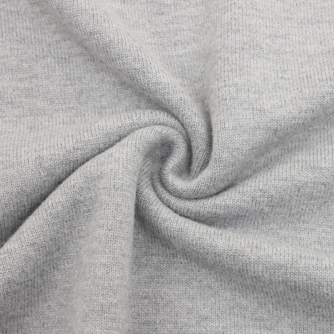 Knit Polo Grey