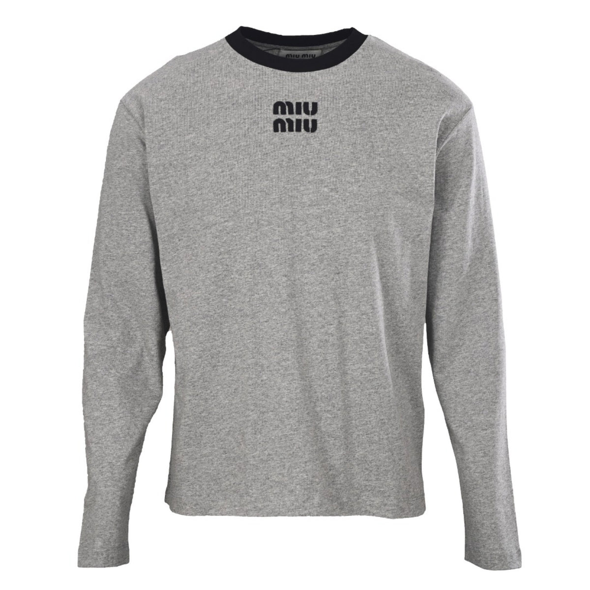 Long-Sleeved Jersey Grey & Black