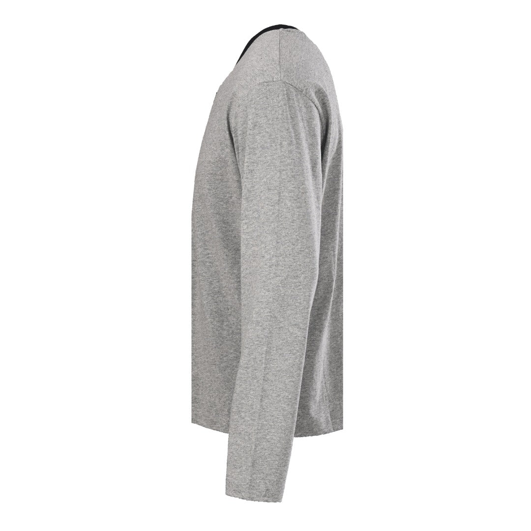 Long-Sleeved Jersey Grey & Black