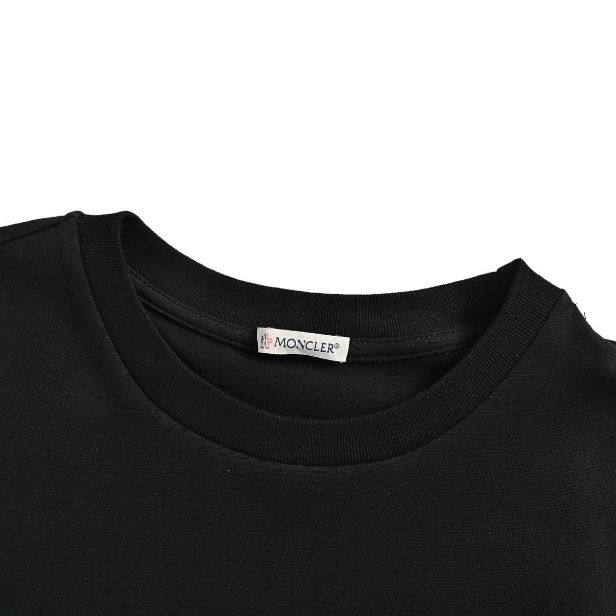 Logo Cotton Sweatshirt Black