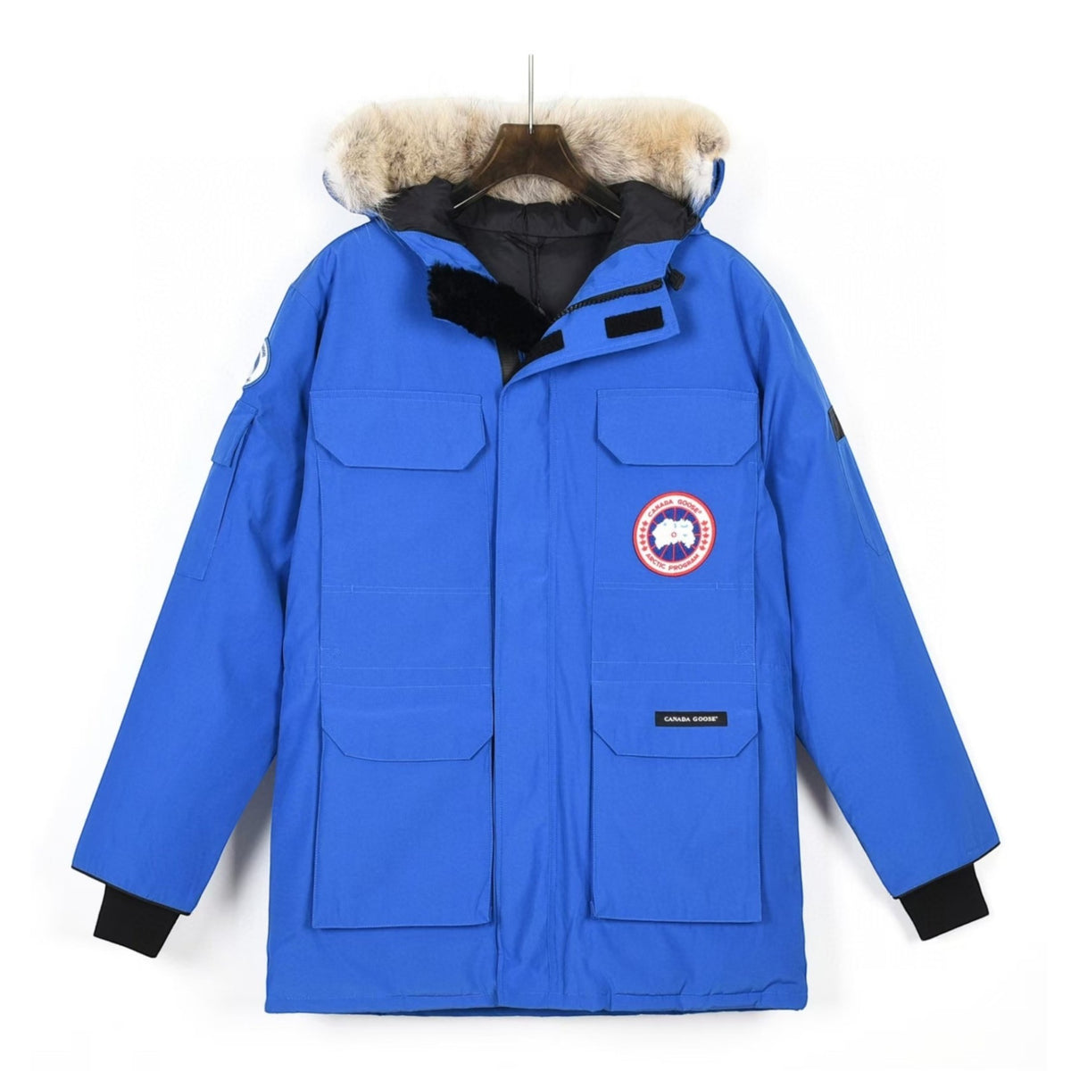 PBI Expedition Down Parka Royal Blue