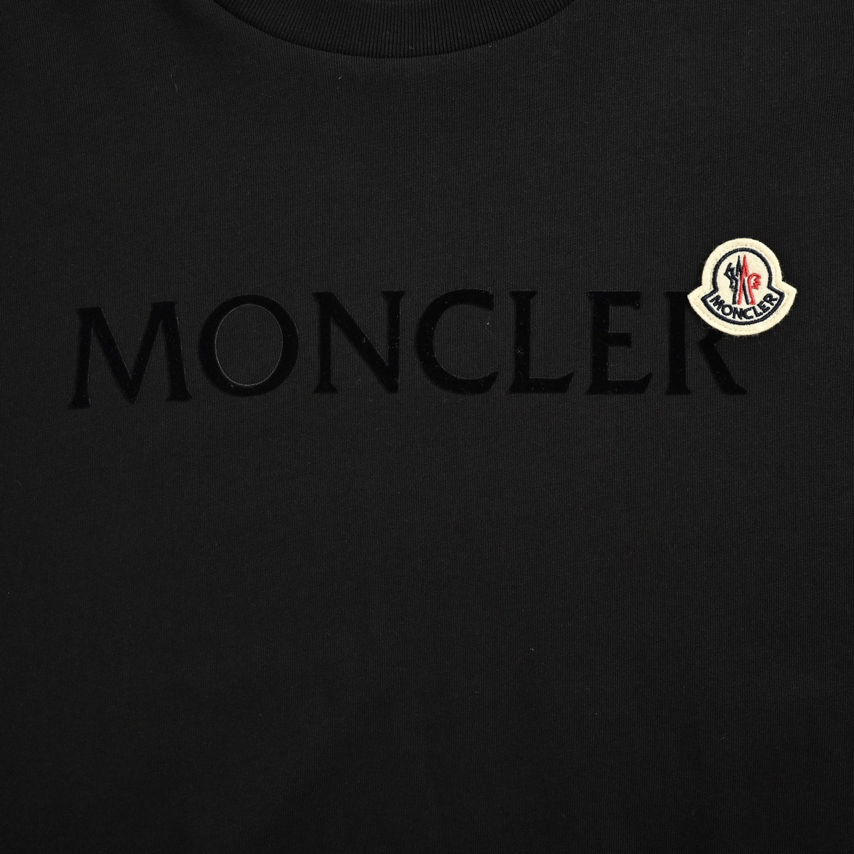 Logo Cotton Sweatshirt Black