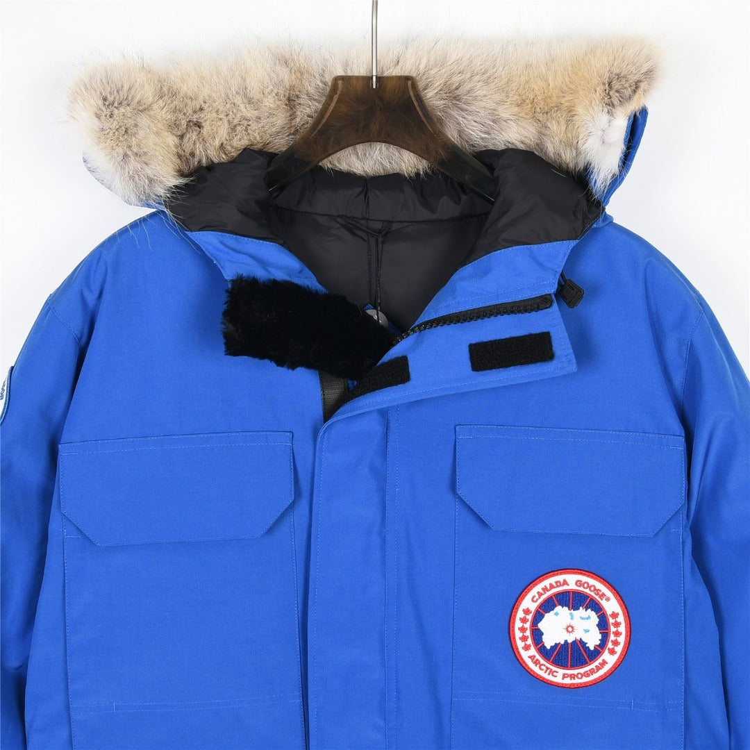 PBI Expedition Down Parka Royal Blue