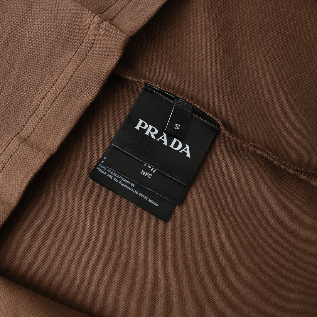 Long-Sleeve Hooded Brown