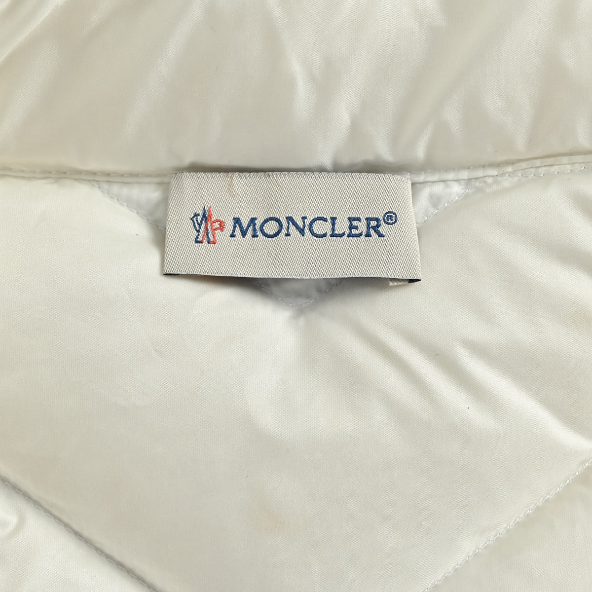Quilted Down Knit White