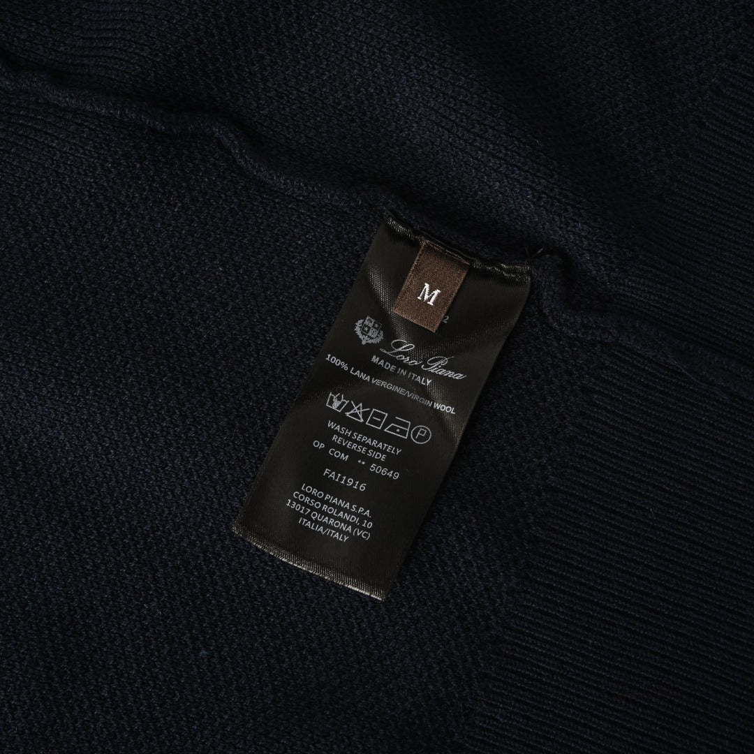 Crest Full-Zip Navy Blue