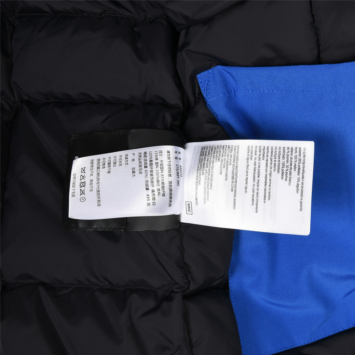 PBI Expedition Down Parka Royal Blue