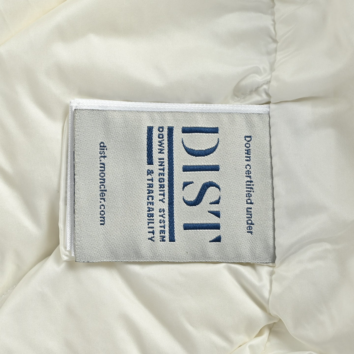 Quilted Down Knit White