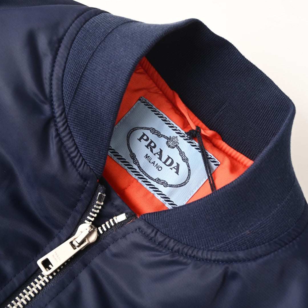 Logo Patch Bomber Blue