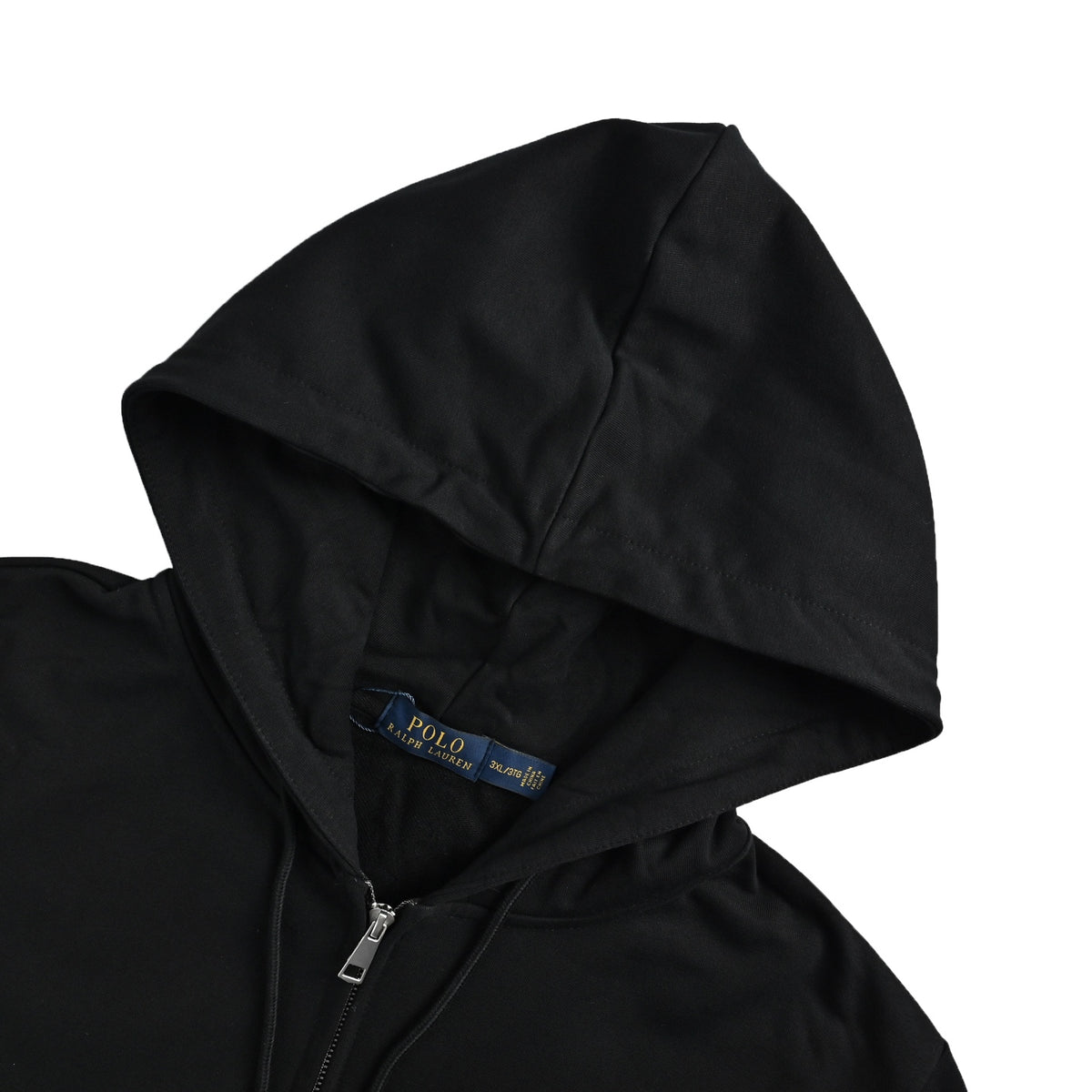 Double-Knit Full-Zip Hoodie Black