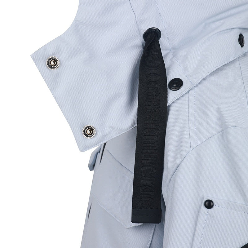 Hooded Jacket Light Blue