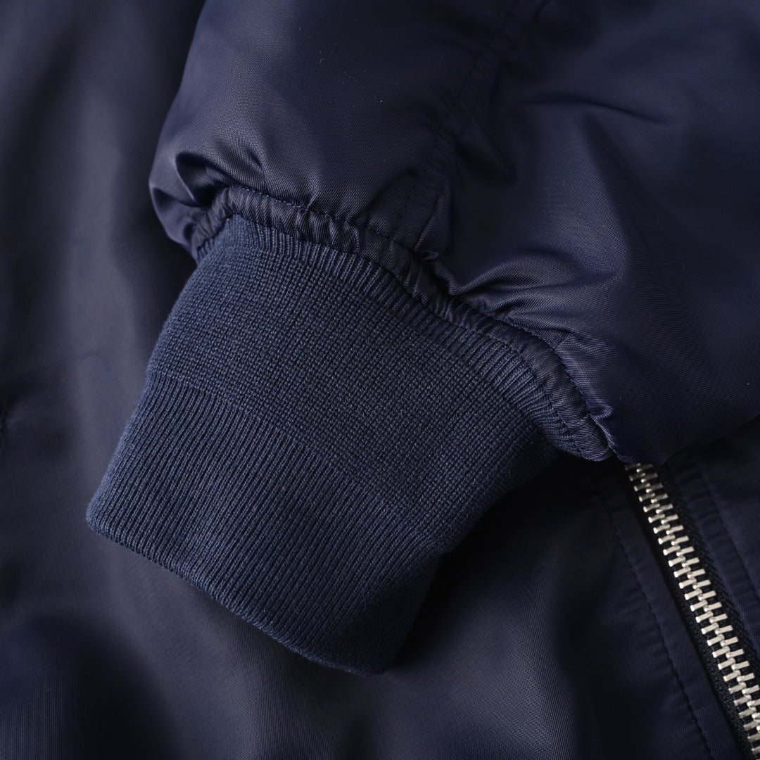 Logo Patch Bomber Blue