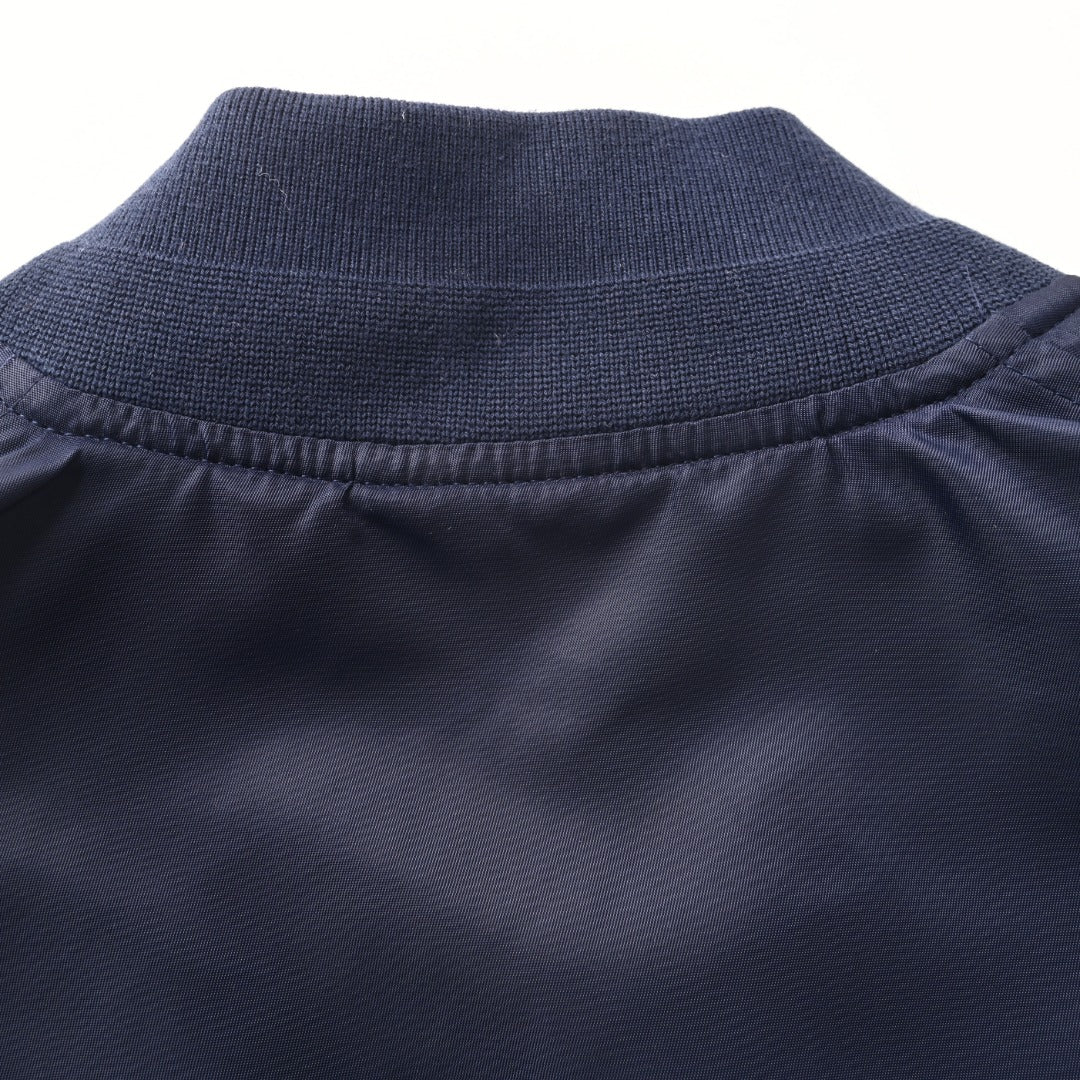 Logo Patch Bomber Blue